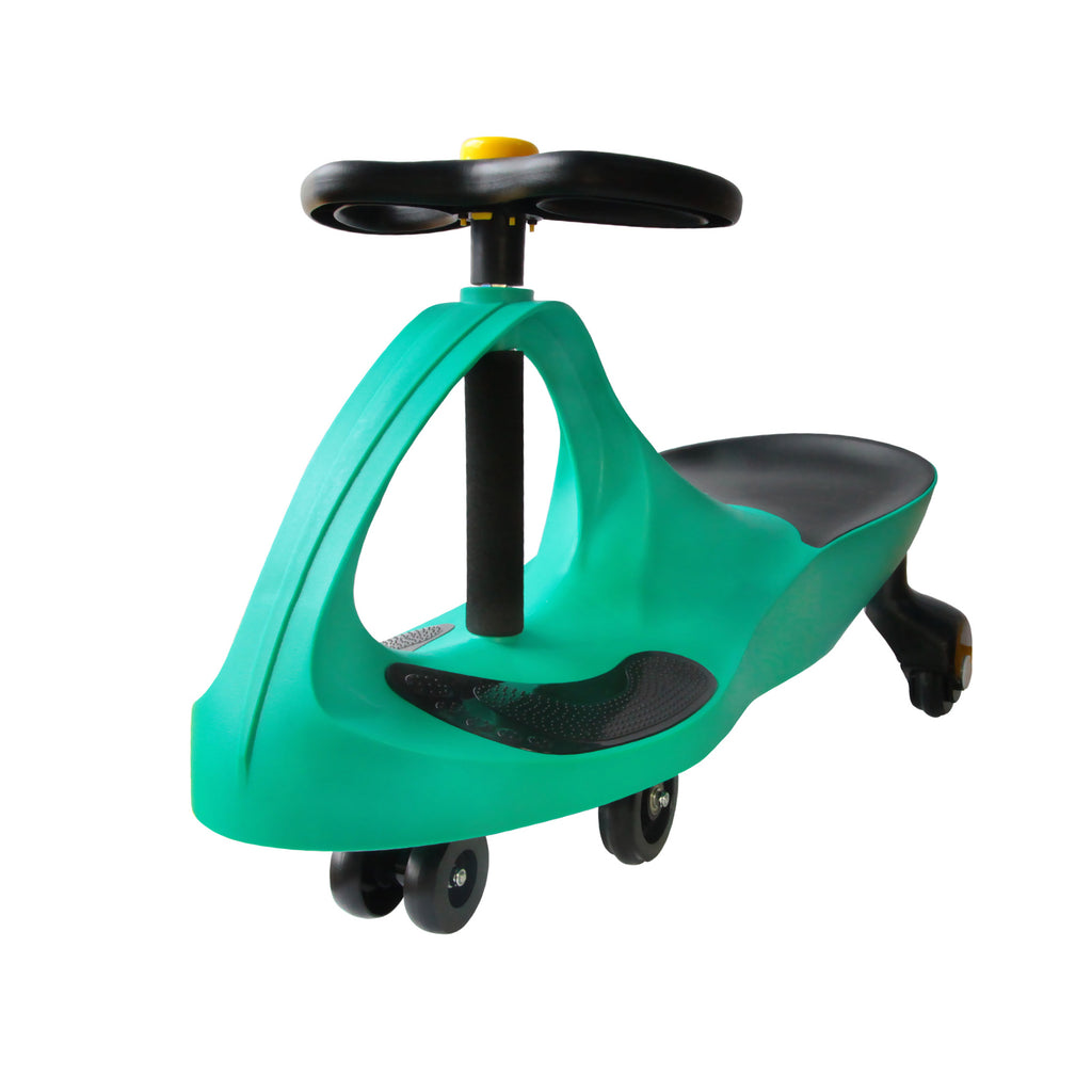 Joybay Green Grand Air Horn Swing Car Ride on Toy