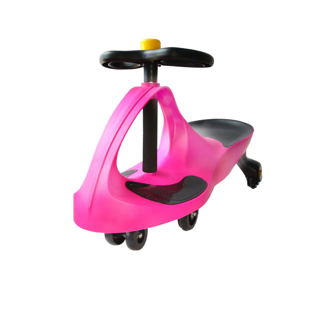 Joybay Pink Grand Air Horn Swing Car Ride on Toy