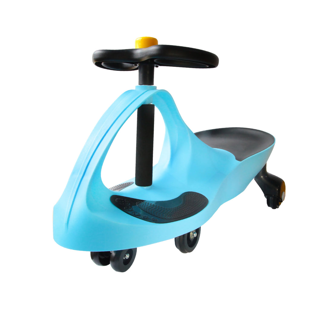 Joybay Sky Blue Grand Air Horn Swing Car Ride on Toy