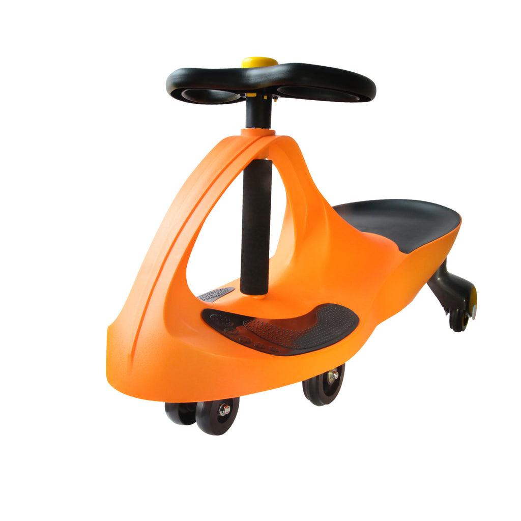 Joybay Orange Grand Air Horn Swing Car Ride on Toy