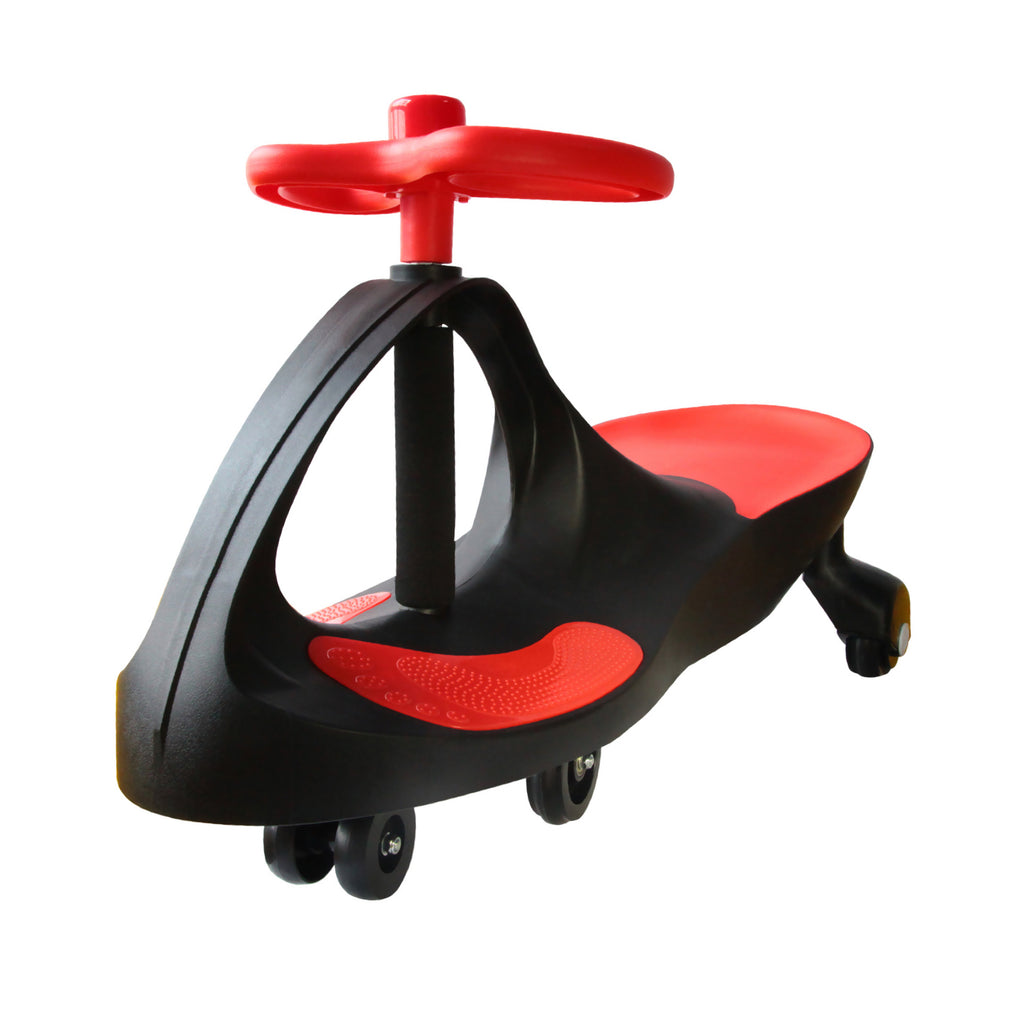 Joybay Red&Black Grand Air Horn Swing Car Ride on Toy