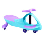 Joybay Turquoise Premium LED-Wheel Swing Car Ride on Toy