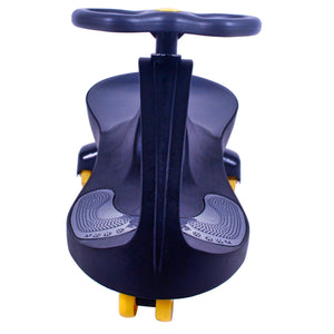 Joybay Black & Charcoal Premium LED-Wheel Swing Car Ride on Toy