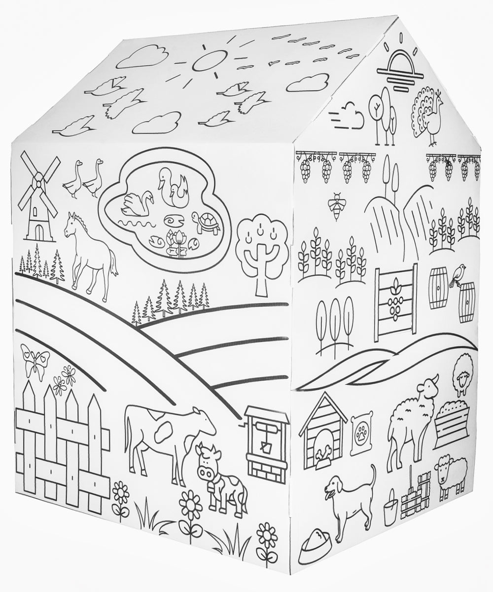 Good Morning Barn Color your Own Playhouse